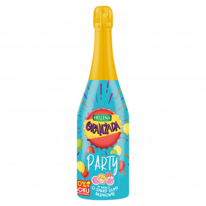 Oranżada Hellena Party Oranżada o smaku gumy ballonowej 750 ml