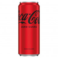 Coca-Cola zero Napój gazowany 330 ml