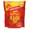 Lajkonik Krakersy mini o smaku papryka 100 g