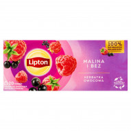 Lipton Herbatka owocowa malina i bez 32 g (20 torebek)