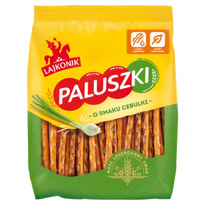 Lajkonik Paluszki o smaku cebulki 150 g 