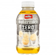 Müller Müllermilch Zero Napój mleczny o smaku bananowym 400 g