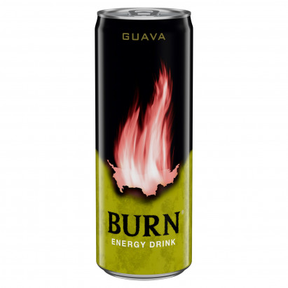Burn Gazowany napój energetyczny o smaku guawa 250 ml