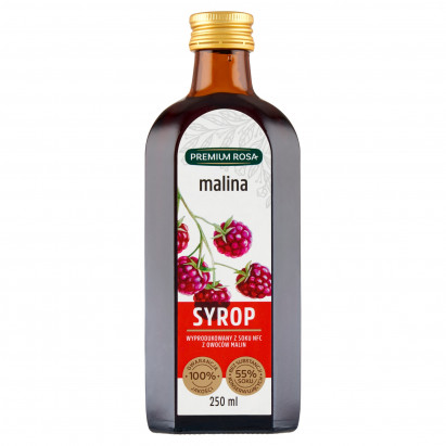 Premium Rosa Syrop malina 250 ml