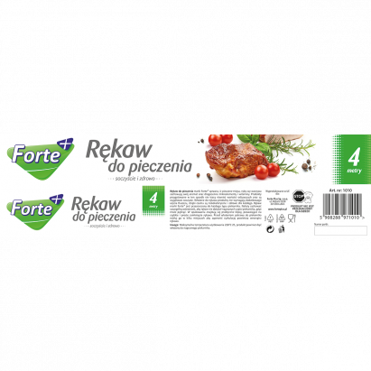 FORTE+ Rękaw do pieczenia 4m BOX