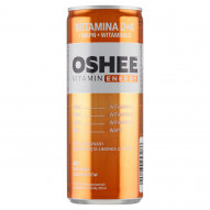 Oshee Vitamin Energy Napój gazowany o smaku mięta-limonka-cytryna 250 ml