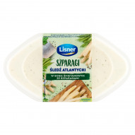 Lisner Śledź atlantycki w sosie śmietanowym ze szparagami 280 g