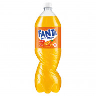 Fanta Zero Sugar Napój gazowany o smaku pomarańczowym 1,5 l