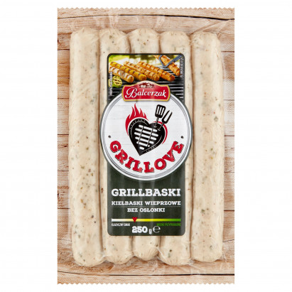 Balcerzak Grillove Grillbaski Kiełbaski wieprzowe 250 g