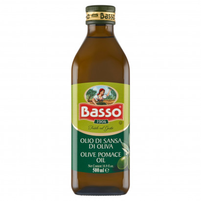 Basso Oliwa z wytłoczyn z oliwek 500 ml