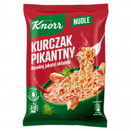 Knorr Nudle Zupa danie kurczak pikantny 63 g