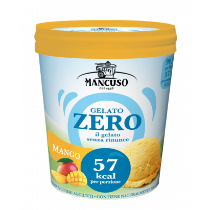 Mancuso Sorbet o smaku mango zero cukru, 250 g (400 ml)