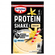 Dr. Oetker Protein Shake Mieszanka w proszku smak waniliowy 18 g