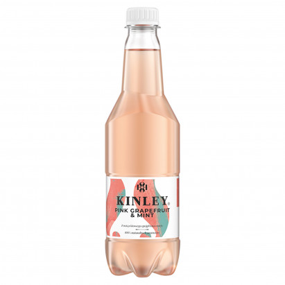 Kinley Pink Grapefruit & Mint Napój gazowany 500 ml