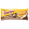 Familijne Klasyczne wafle o smaku kakaowo-śmietankowym 180 g