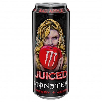 Monster Juiced Bad Apple Gazowany napój energetyczny 500 ml