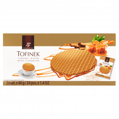Tago Tofinek Wafel z karmelem 24 x 40 g