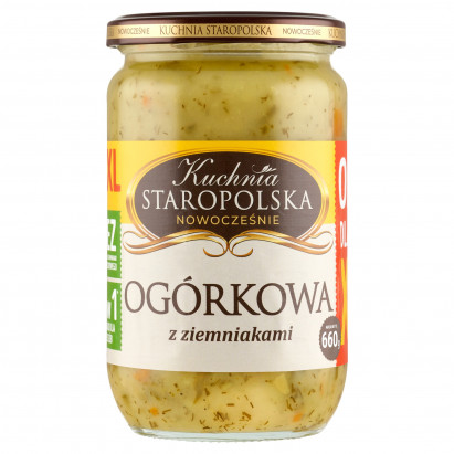 Kuchnia Staropolska Ogórkowa z ziemniakami 660 g