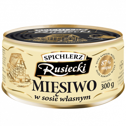 Spichlerz Rusiecki Mięsiwo w sosie własnym 300g