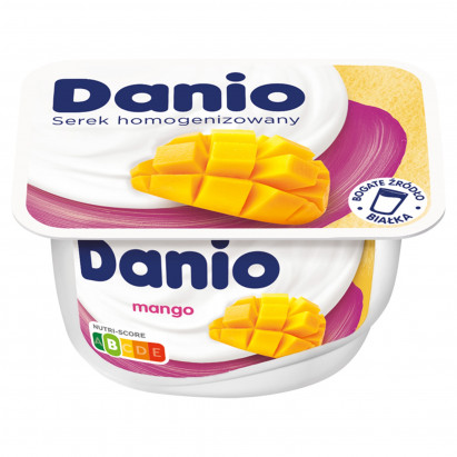 Danio Serek homogenizowany mango 130 g