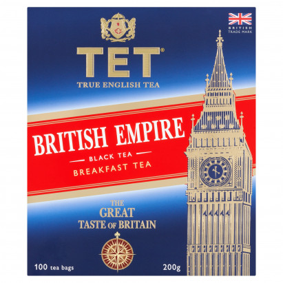 TET British Empire Herbata czarna 200 g (100 x 2 g)