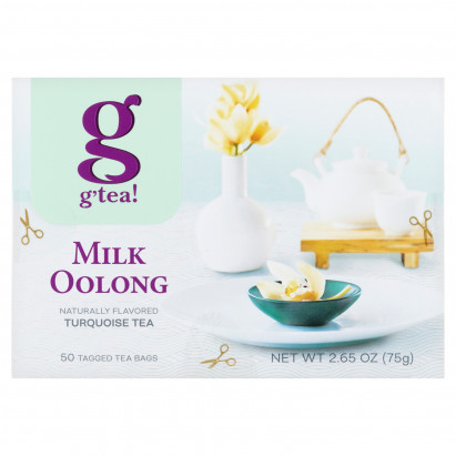 G'tea! Milk Oolong Turkusowa herbata 75 g (50 x 1,5 g)