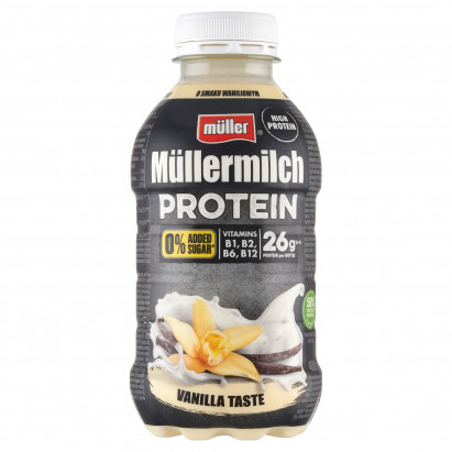 Müller Müllermilch Protein Napój mleczny o smaku waniliowym 400 g