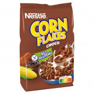 Nestlé Corn Flakes Choco Chrupiące płatki kukurydziane o smaku czekoladowym 250 g