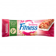 Nestlé Fitness Red Berries Płatki śniadaniowe w formie batonika 23,5 g