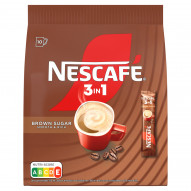 Nescafé 3in1 Brown Sugar Rozpuszczalny napój kawowy 165 g (10 x 16,5 g)