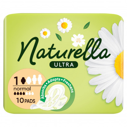 Naturella Ultra Normal Rozmiar 1 Podpaski ze skrzydełkami × 10