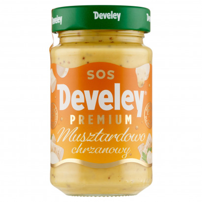 Develey Premium Sos musztardowo chrzanowy 210 ml