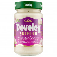 Develey Premium Sos czosnkowy z polskimi ziołami 210 ml