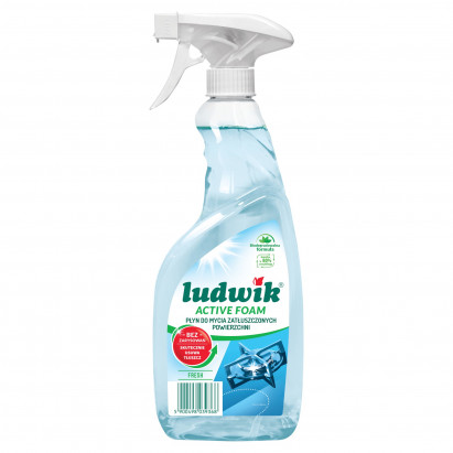 Ludwik Active Foam Fresh Płyn do mycia zatłuszczonych powierzchni 600 ml