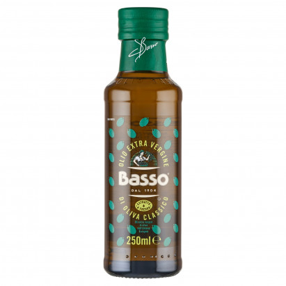 Basso Oliwa z oliwek najwyższej jakości z pierwszego tłoczenia 250 ml