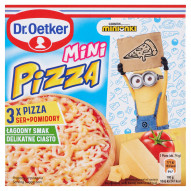 Dr. Oetker Mini pizza ser + pomidory 220 g (3 sztuki)