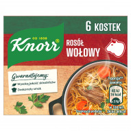 Knorr Rosół wołowy 60 g (6 x 10 g)