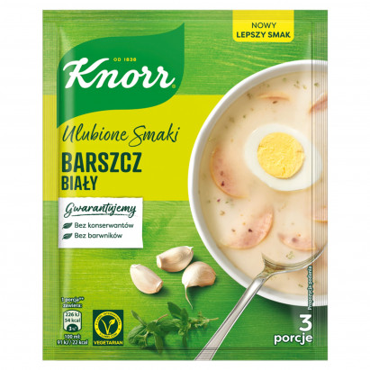 Knorr Ulubione Smaki Barszcz biały 45 g