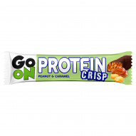 Go On Protein Crisp Białkowy baton z orzeszkami arachidowymi i karmelem w czekoladzie mlecznej 50 g