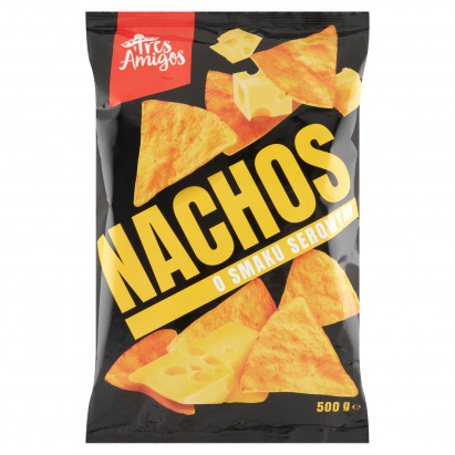 Tres Amigos Nachos o smaku serowym 500 g