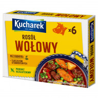 Kucharek Rosół wołowy 60 g (6 x 10 g)