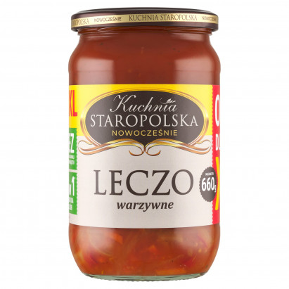 Kuchnia Staropolska Leczo warzywne 660 g