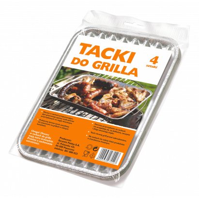 Grosik Tacki do grilla 4 sztuki