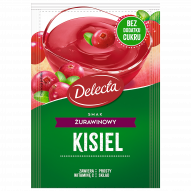 Kisiel smak żurawinowy 38g Delecta