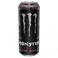 Monster Energy Ultra Black Gazowany napój energetyczny 500 ml