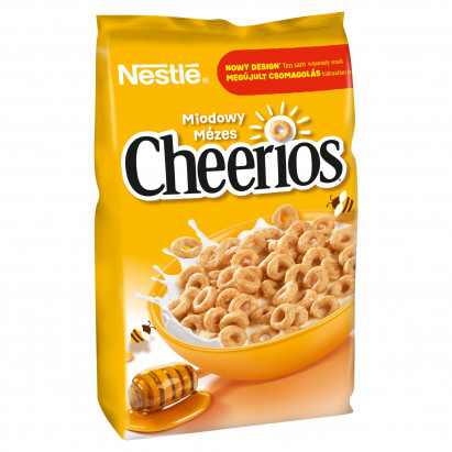 Nestlé Cheerios Zbożowe kółeczka z miodem 250 g
