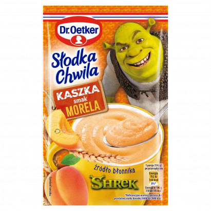 Dr. Oetker Słodka Chwila Kaszka smak morela 46 g