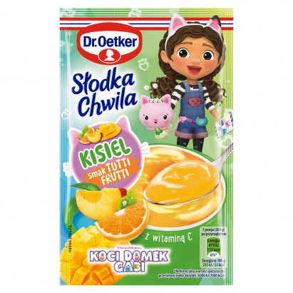 Dr. Oetker Słodka Chwila Kisiel smak tutti frutti 29 g