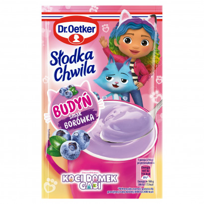 Dr. Oetker Słodka Chwila Budyń smak borówka 41 g