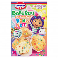Dr. Oetker Babeczki smak waniliowy konfetti̇ 300 g